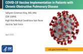 COVID-19 Vaccine Implementation in Patients with Chronic ...