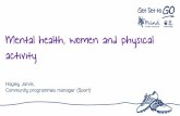 Mental health, women and physical activity