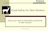 Food Safety for Deer Hunters - Purdue University