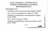 NRC GENERIC LETTER 95-07 PVNGS PRESSURE LOCKING …