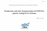 Production and sales demonstration of STH-PAS, genetic ...