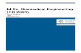 M.Sc. Biomedical Engineering (PO 2021)