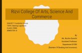 Commerce Rizvi College Of Arts, Science And