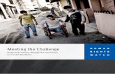 Meeting the Challenge HUMAN RIGHTS