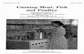 Canning Meat, Fish and Poultry