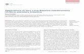 Applications of Very Long Baseline Interferometry (VLBI ...