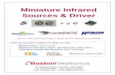 Miniature Infrared Sources & Driver - Boston Electronics