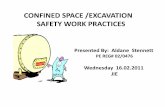 CONFINED SPACE /EXCAVATION SAFETY WORK PRACTICES