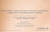 Utica Shale: Issues in Law, Practice and Policy ...