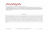 Configuring Avaya Communication Manager using Avaya G250 ...