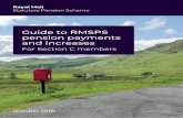 Guide to RMSPS pension payments and increases