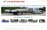 Operator’s Quick Reference Safety Guide - Harben