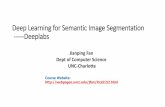 Deep Learning for Semantic Image Segmentation -----Deeplabs