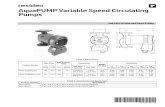 33-00543EF 01 - AquaPUMP Variable Speed Circulating Pumps