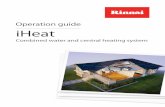 Operation guide iHeat - Safe Gas
