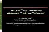 Jalopchar TM An Eco friendly Wastewater Treatment Technology