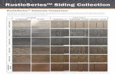 RusticSeriesTM Siding Collection - Woodtone