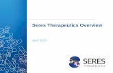 Seres Therapeutics Overview - Seeking Alpha