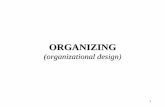 Organizing (organizational design) - TEZAURUS