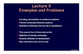 Lecture 9 Examples and Problems - University of Illinois ...