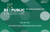 AUG. 09, 2021 IFLA World Congress 2022 Organizing Committee