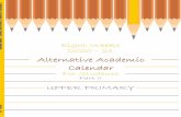 Alternative Academic Calendar - Telangana