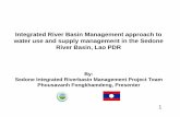 Integrated River Basin Management approach to water use ...