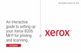 An interactive guide to setting up your Xerox B205 MFP for ...
