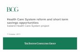 Health Care System reform and short termHealth Care System ...