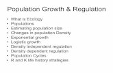 Population Growth & Regulation - WOU