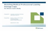 Modeling Medical Professional Liability Damage Caps