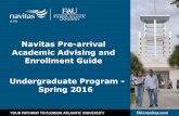Navitas Pre-arrival Academic Advising and Enrollment Guide