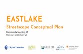 EASTLAKE Streetscape Conceptual Plan