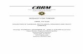 REQUEST FOR TENDER - Procurement