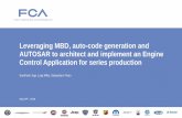 Leveraging MBD, auto-code generation and AUTOSAR to ...