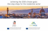 Achieving the 2030 climate goals: One-stop-shops for the ...