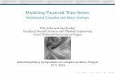 Modeling Financial Time Series - cvut.cz