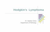 Hodgkin’s Lymphoma - GMCH