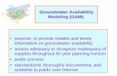 Groundwater Availability Modeling (GAM) - Texas