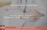 Positive Quality Interventions