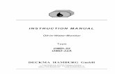 INSTRUCTION MANUAL - DECKMA