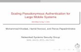 Scaling Pseudonymous Authentication for Large Mobile Systems