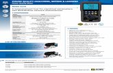 Special POWER QUALITY ANALYZERS, METERS & LOGGERS …