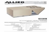 KC 13-25 TON ROOFTOP UNITS PACKAGED ... - Allied Commercial