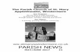 PARISH NEWS - St Mary