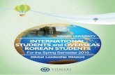 YONSEI UNIVERSITY INTERNATIONAL STUDENTS and …