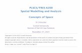 Concepts of Space and Spatial Modelling