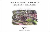 TALKING ABOUT JOHN CLARE - Nottingham Trent University