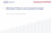 Welfare Effects of Unemployment Benefits when Informality ...