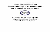 The Academy of Veterinary Technicians in Clinical Practice